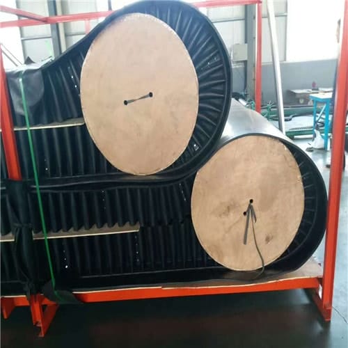 青島大傾角輸送帶-青島輸送帶廠家-央視品牌