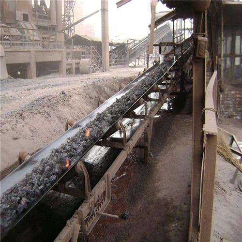 【中康廠家】：耐燒灼橡膠帶，橡膠帶輸送帶廠家