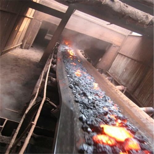 【中康廠家】：耐高溫200度輸送帶/青島黑色橡膠帶廠家